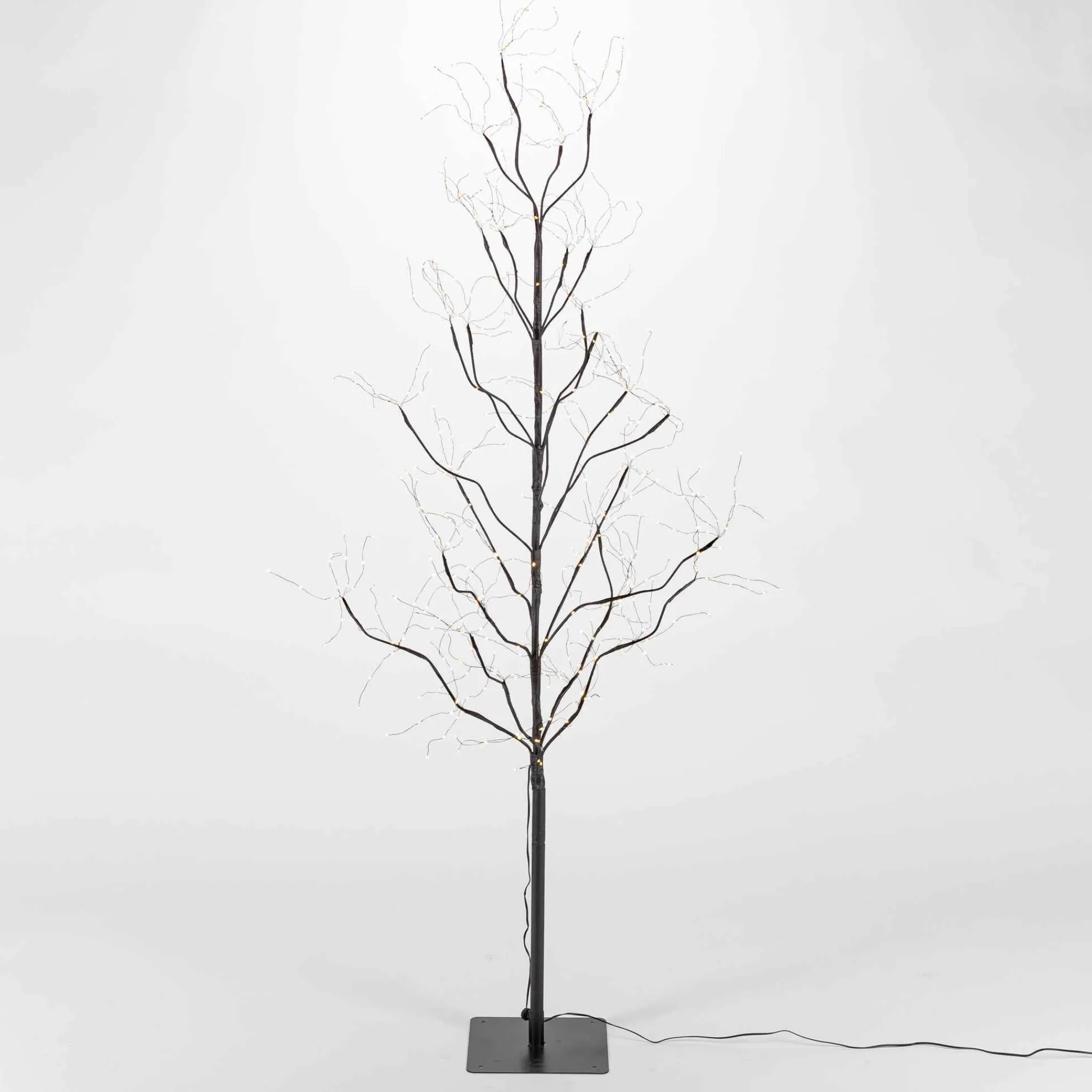 Gerson International 5 Foot Tall Brown Glowing Lighted Tree, Micro Leds