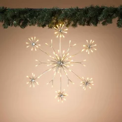 Gerson International 20 In Led Snowflake, Outdoor Christmas Holiday Decor