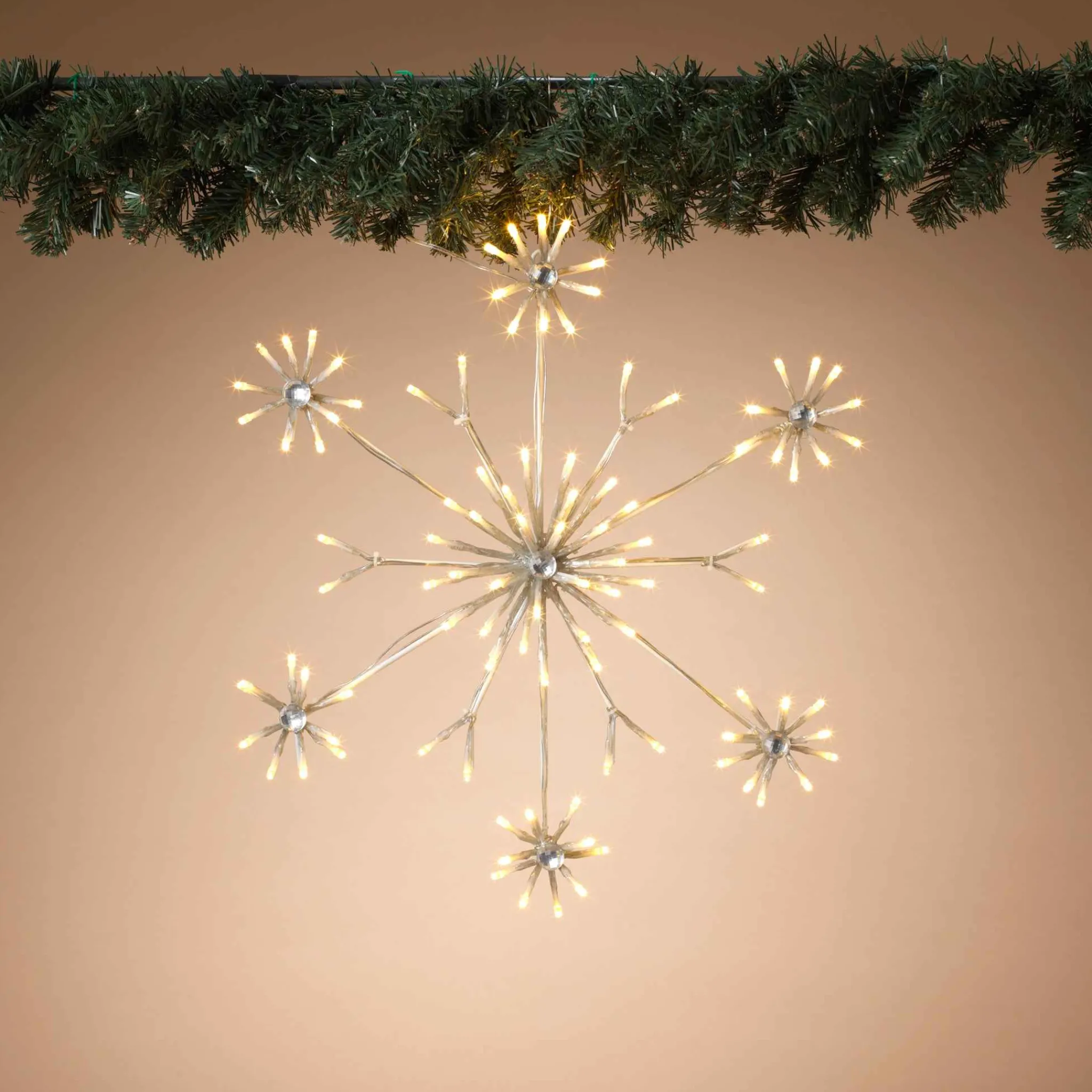 Gerson International 20 In Led Snowflake, Outdoor Christmas Holiday Decor
