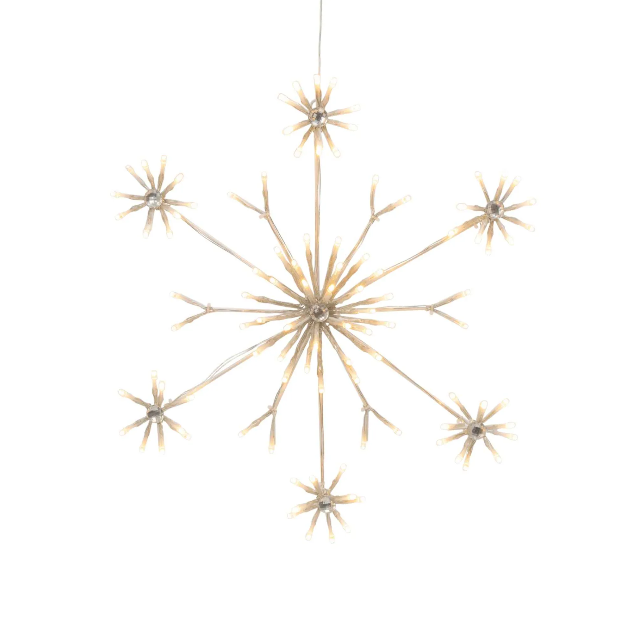 Gerson International 20 In Led Snowflake, Outdoor Christmas Holiday Decor