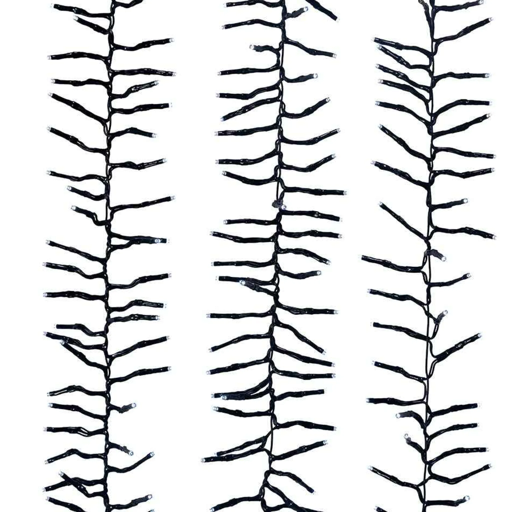 Kurt Adler Cul 1000-Light 33-Foot Cluster Light Set With Cool White 3Mm Led Bulbs