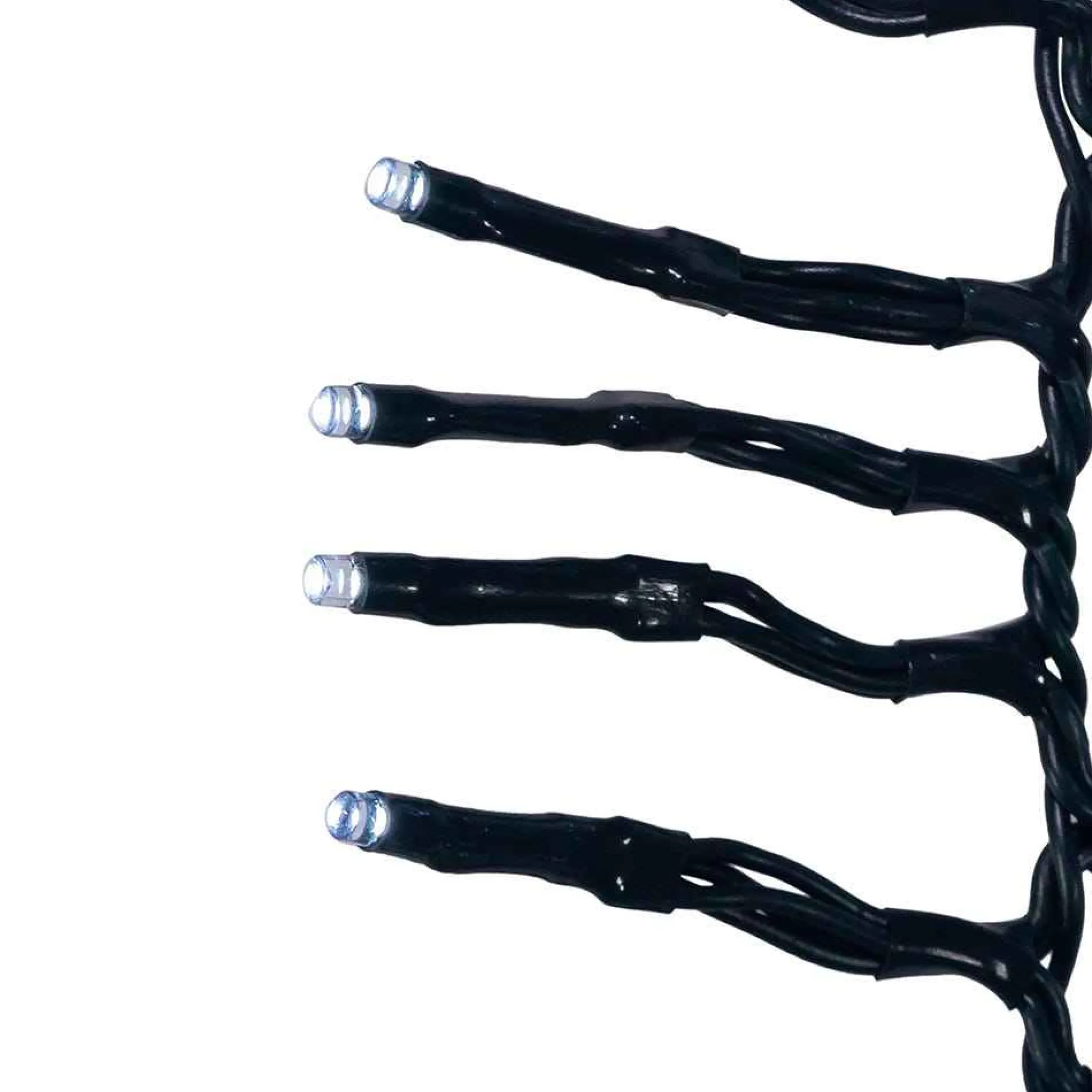 Kurt Adler Cul 1000-Light 33-Foot Cluster Light Set With Cool White 3Mm Led Bulbs