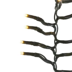 Kurt Adler Cul 1000-Light 33-Foot Cluster Garland With Warm White 3Mm Led Bulbs