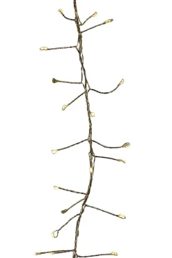 Kurt Adler 24-Foot 720-Light Warm White Twinkle Led Fairy Cluster Garland