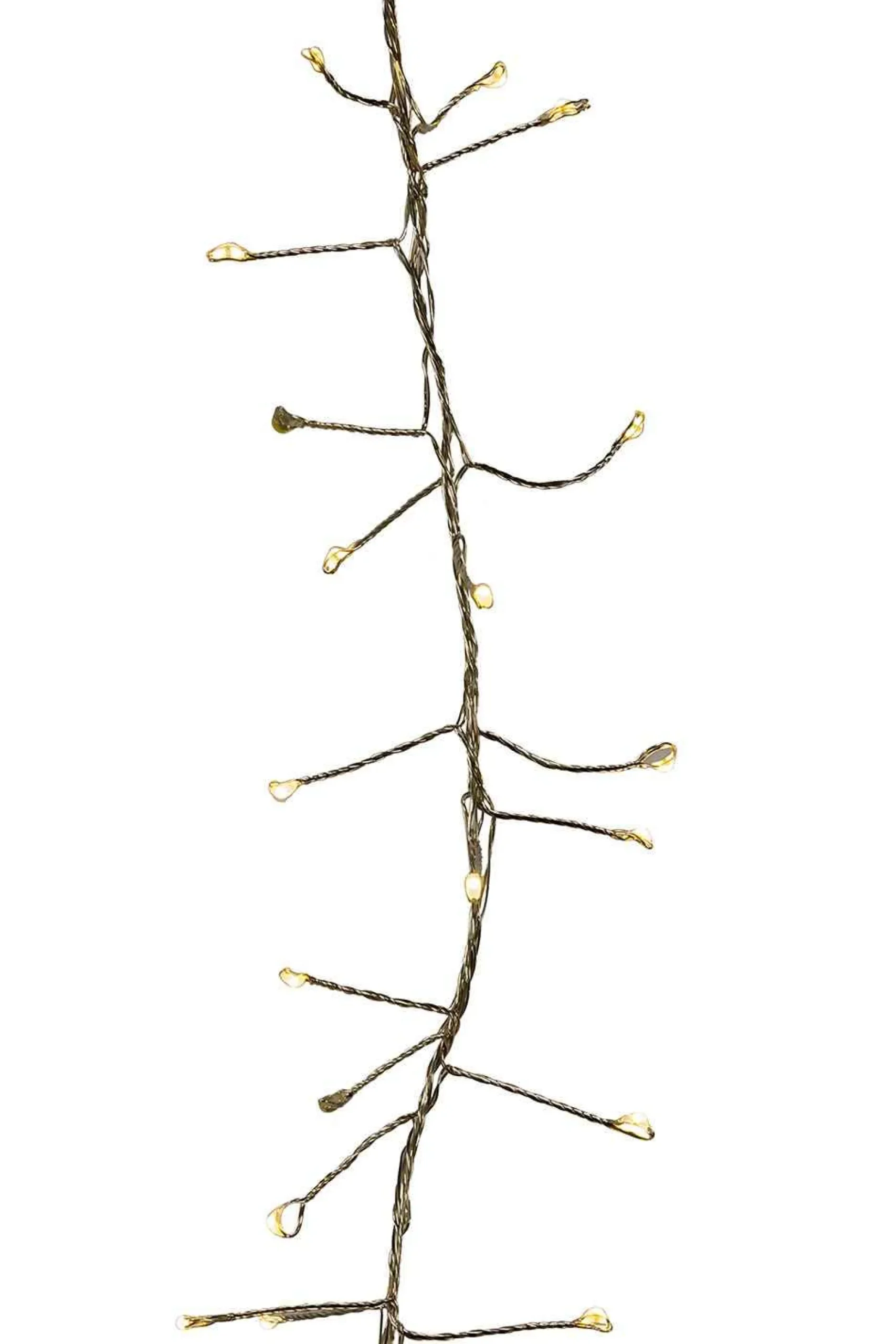Kurt Adler 24-Foot 720-Light Warm White Twinkle Led Fairy Cluster Garland