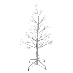 Kurt Adler 3-Foot White Birch Twig Tree With Multi-Color 8-Function Lights