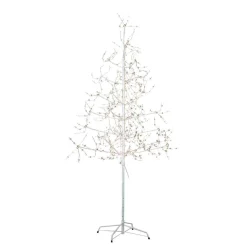 Kurt Adler 6-Foot White Birch Bark With Led Fairy Lights Tree