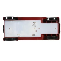 Kurt Adler 6.5-Inch Battery-Operated Lit Santa Truck Water Lantern
