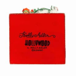 Kurt Adler 18-Inch Hollywood Red And Green Leaves Hat Nutcracker
