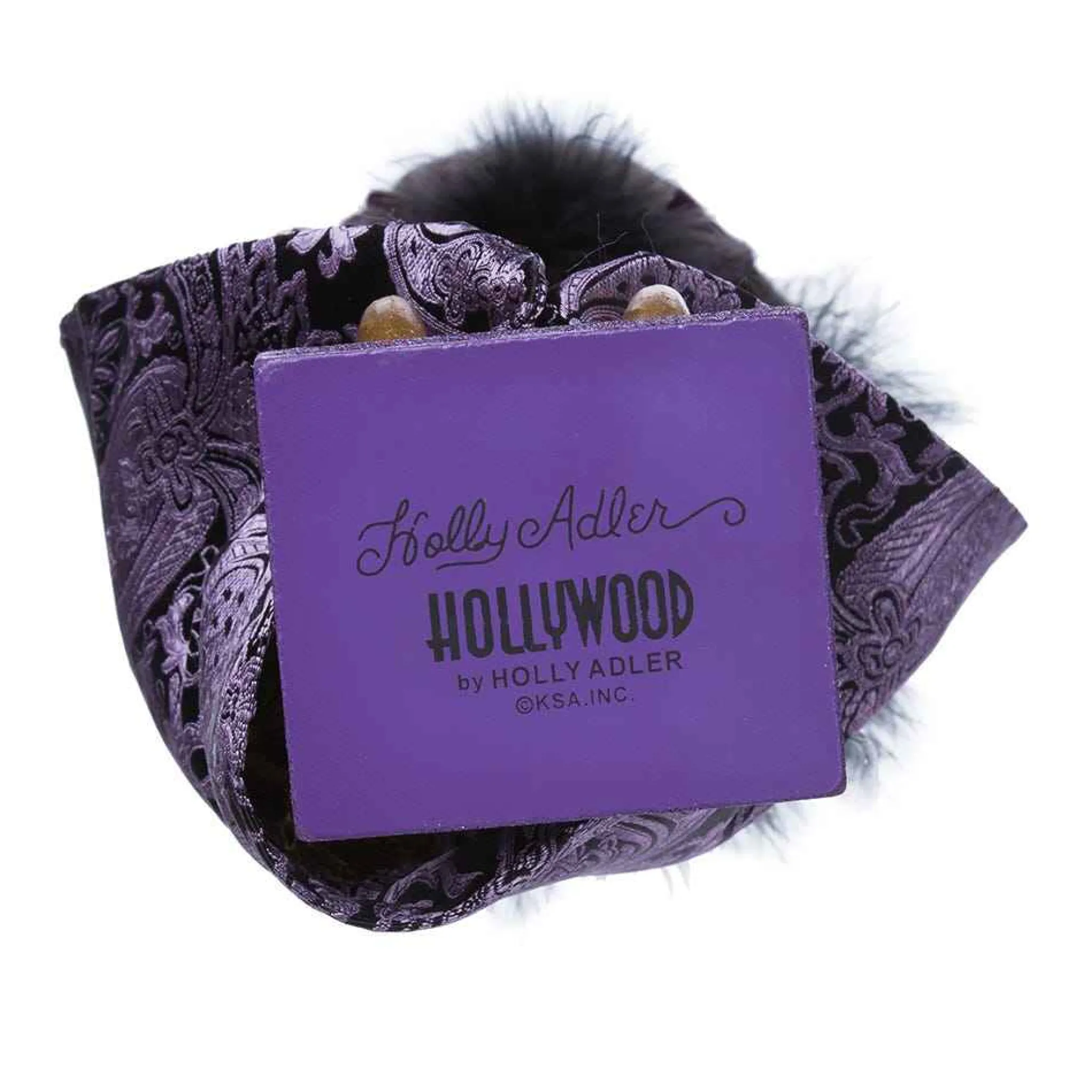 Kurt Adler 18-Inch Hollywood Purple King Nutcracker
