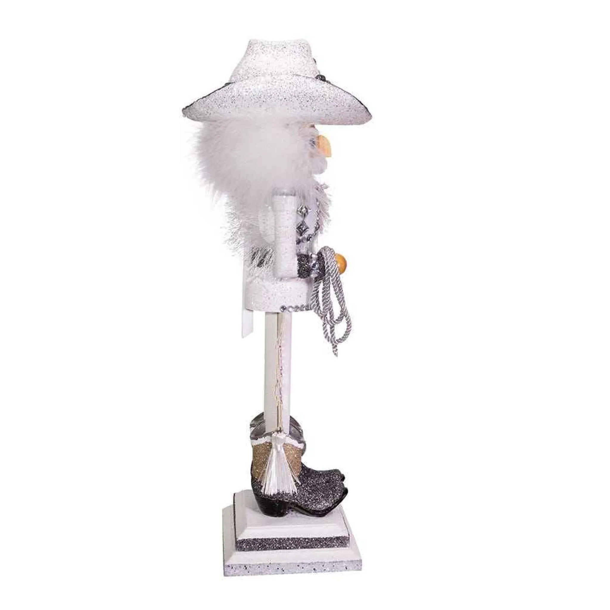 Kurt Adler 19-Inch Hollywood Rhinestone Cowboy Nutcracker