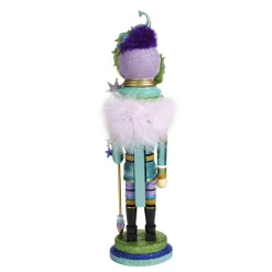 Kurt Adler 17.5-Inch Hollywood™ Peacock Hat Nutcracker