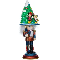 Kurt Adler 16.25-Inch Hollywood Mickey And Minnie Ice Skating Nutcracker