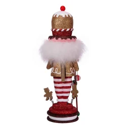 Kurt Adler 16.5-Inch Hollywood Gingerbread King Nutcracker