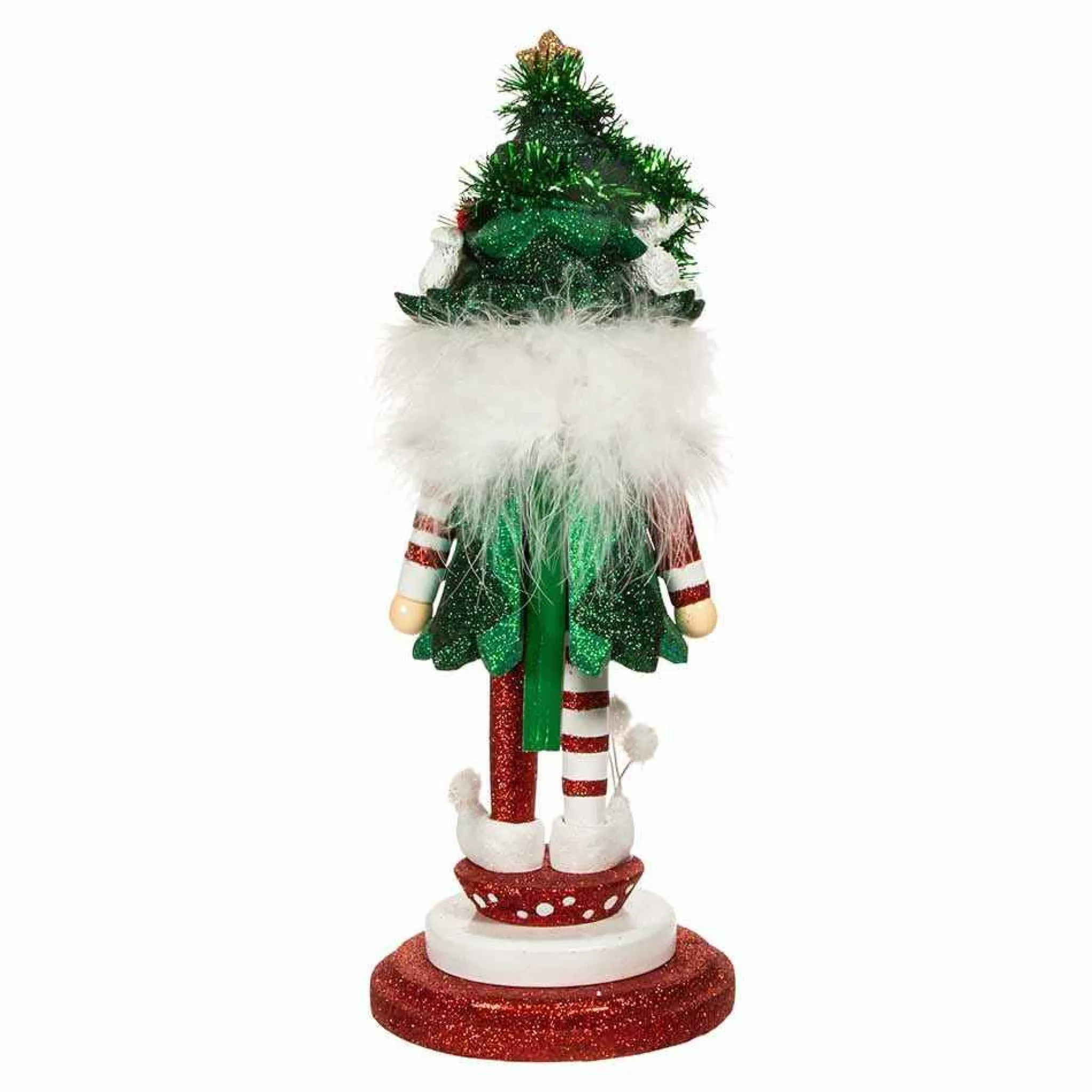 Kurt Adler 14-Inch Hollywood Cats In Tree Hat Nutcracker