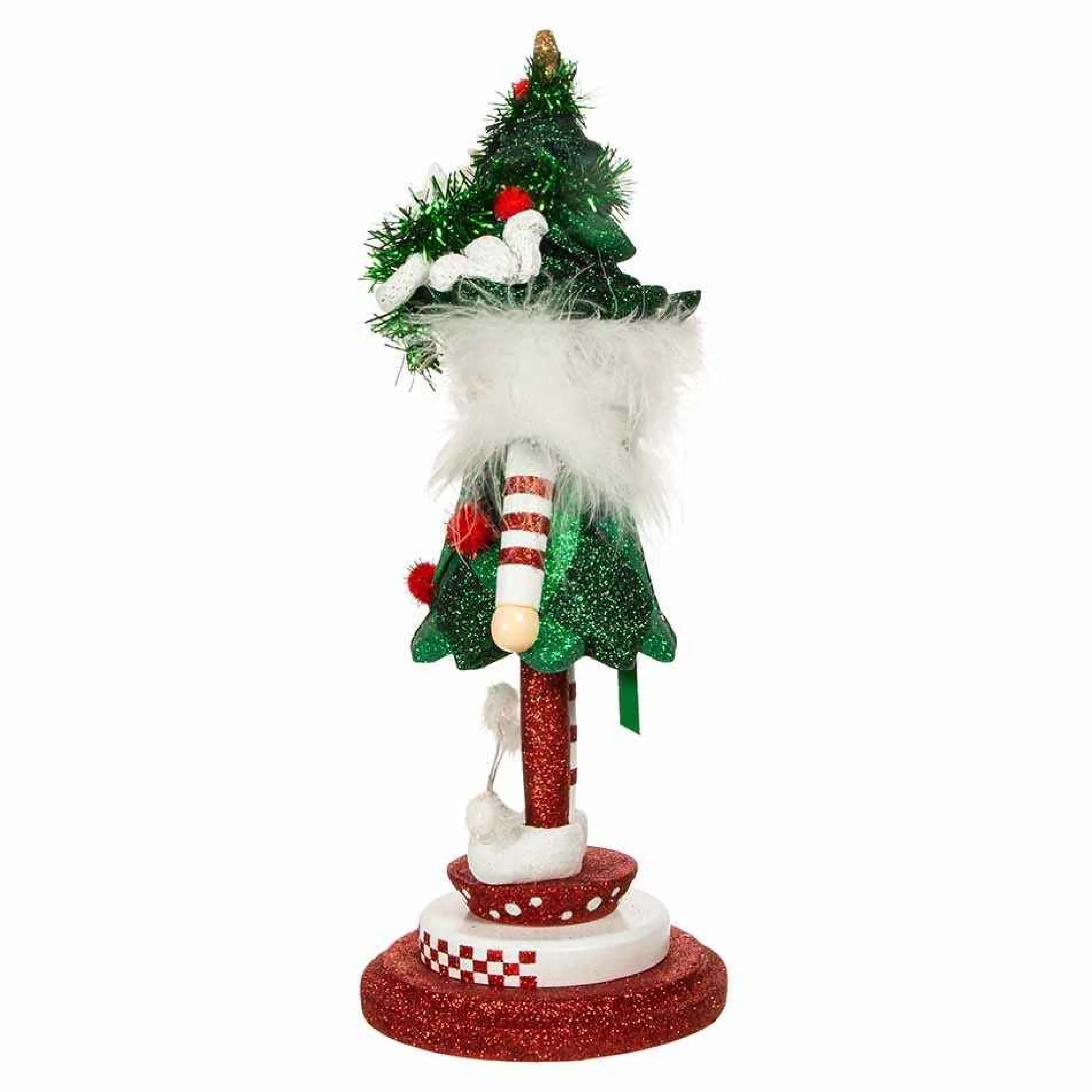 Kurt Adler 14-Inch Hollywood Cats In Tree Hat Nutcracker