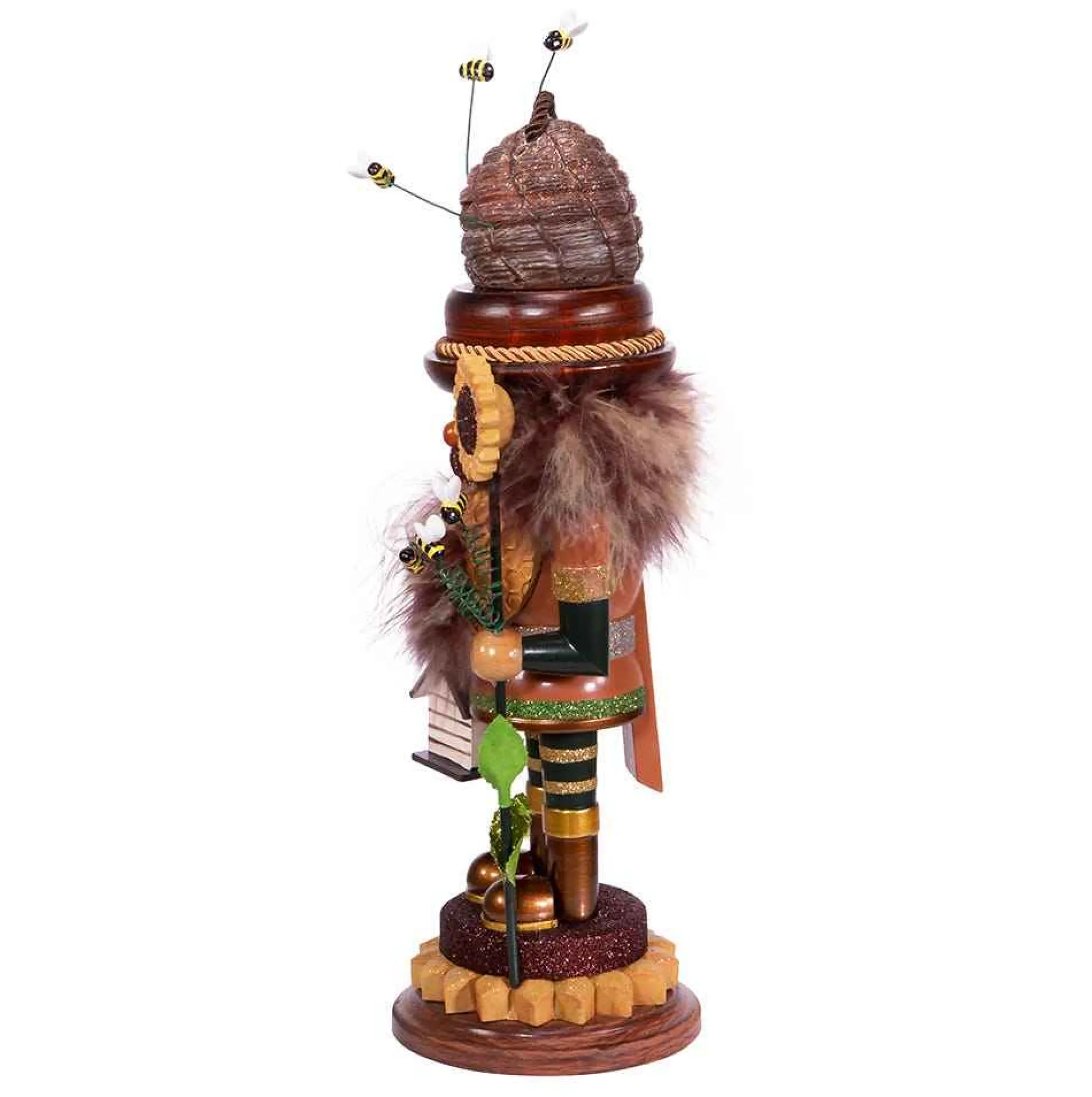 Kurt Adler 15-Inch Hollywood Bee Keeper Nutcracker