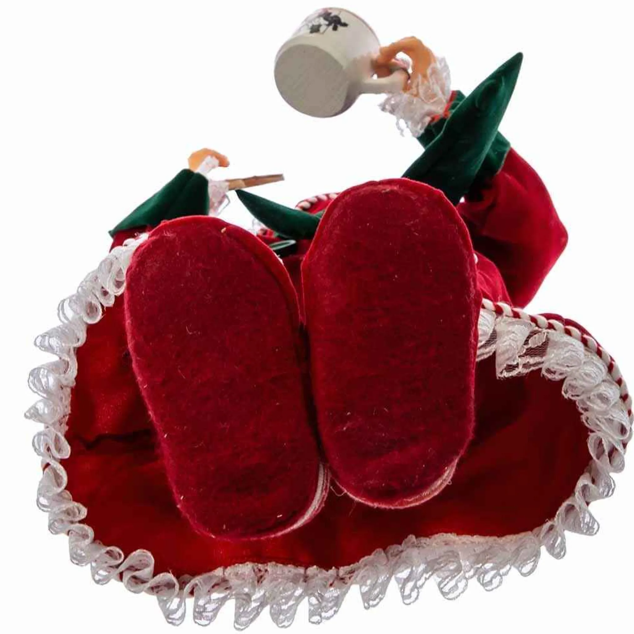 Kurt Adler 17.25-Inch Mrs. Claus With Cookies And Cocoa