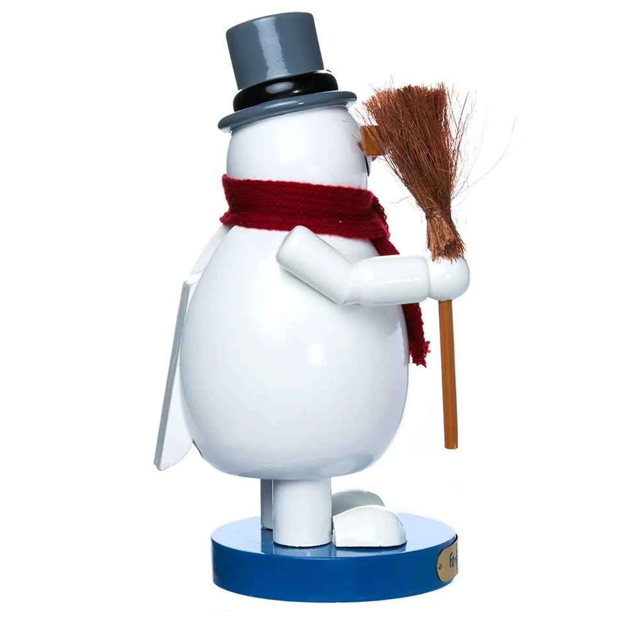 Kurt Adler 10-Inch Wooden Frosty The Snowman Nutcracker