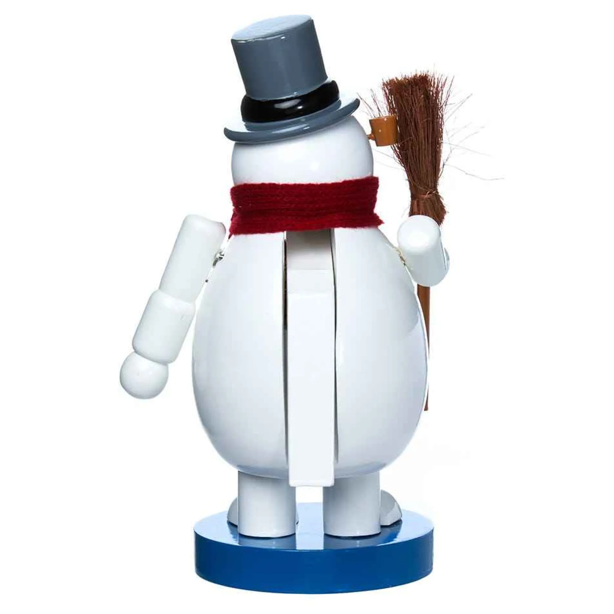 Kurt Adler 10-Inch Wooden Frosty The Snowman Nutcracker