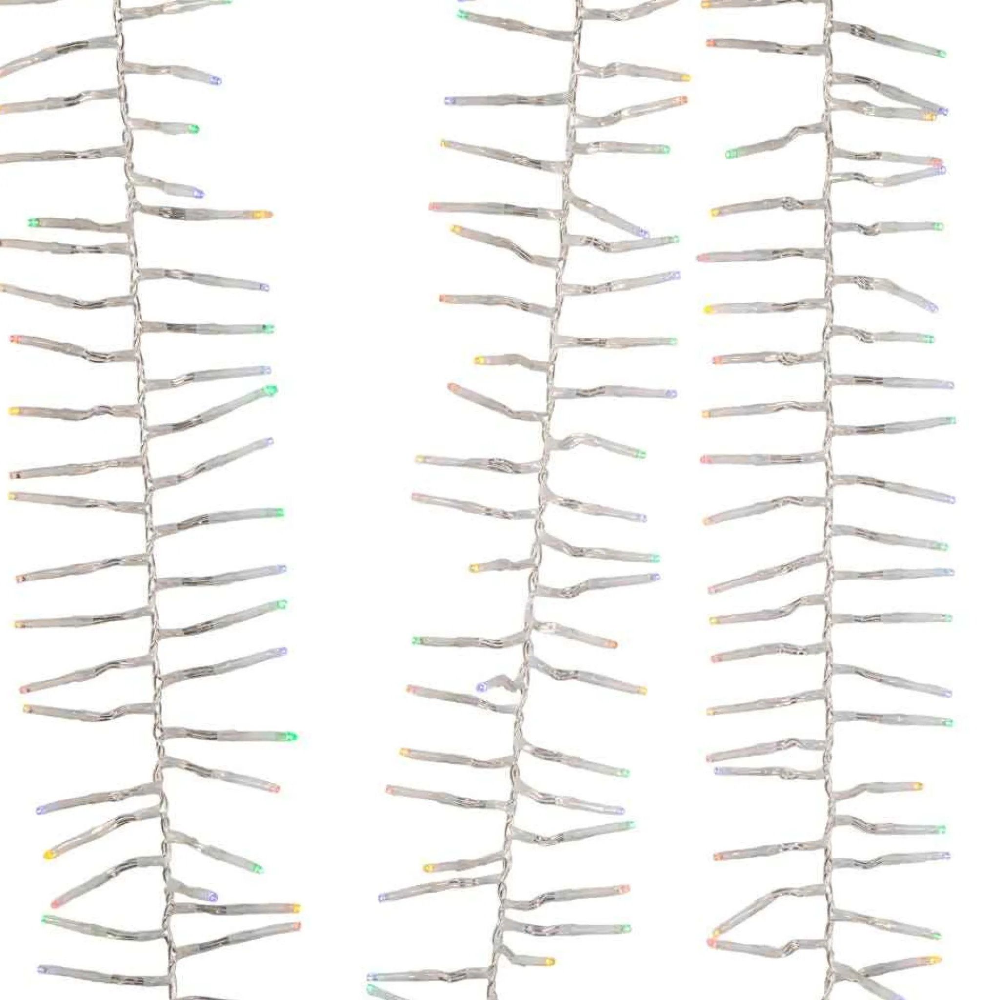 Kurt Adler 1000-Light 32.8-Foot Multicolored Led Cluster Garland