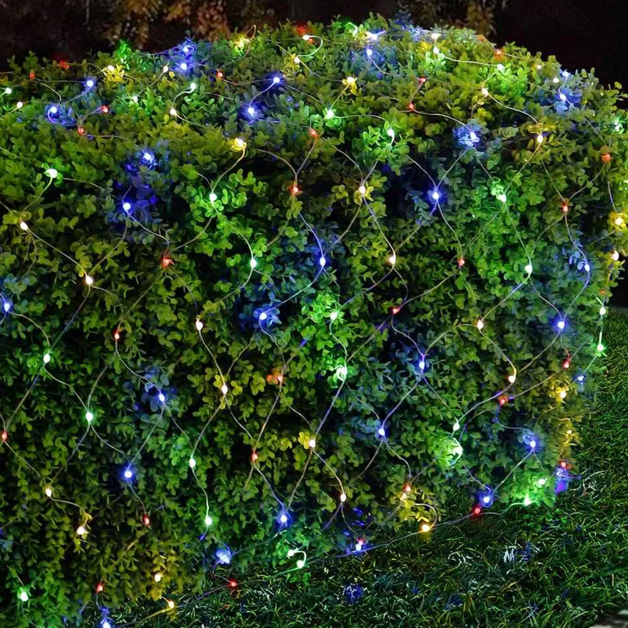 Kurt Adler 300-Light 6-Foot Starburst Multi Led Net Light