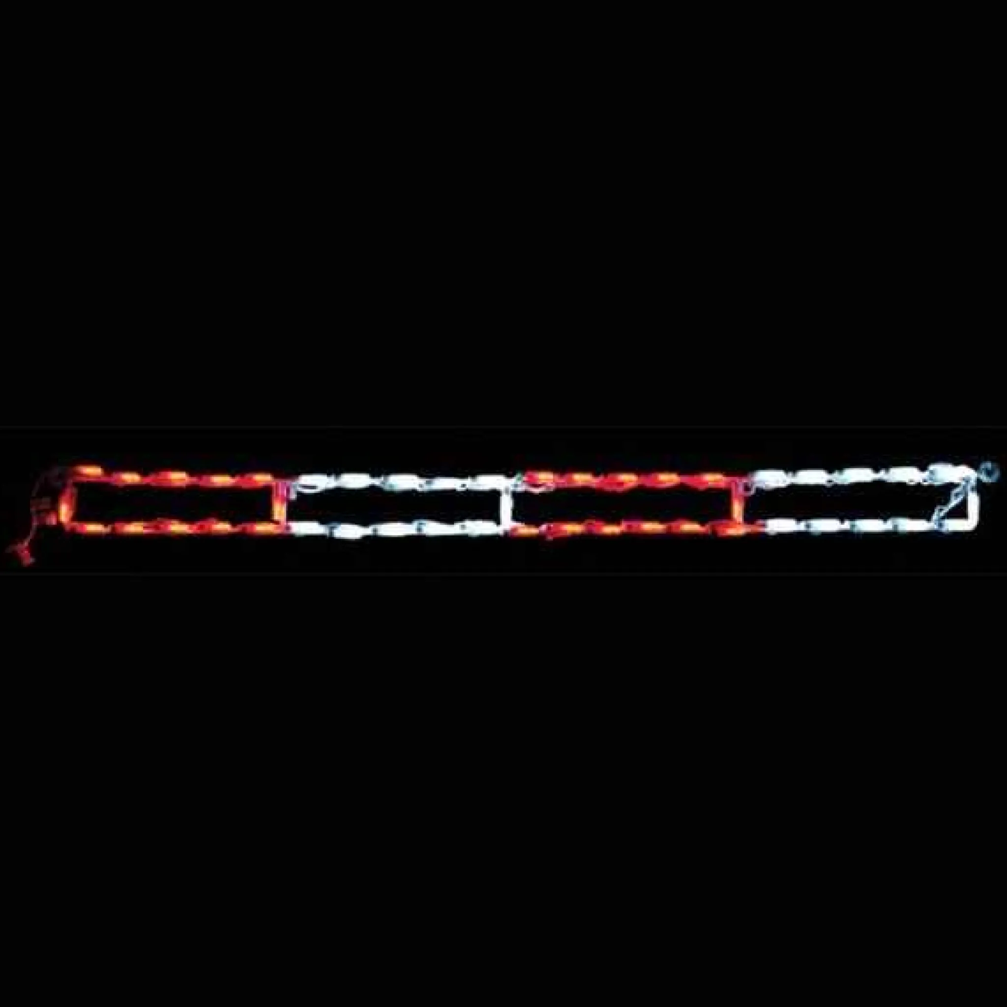 Brite Ideas Led Peppermint Stick (Red/White) -Set Of 12- #Led-Ps44