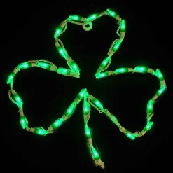 Brite Ideas Led Shamrock (Small) #Led-Sh25 *Set Of 2*