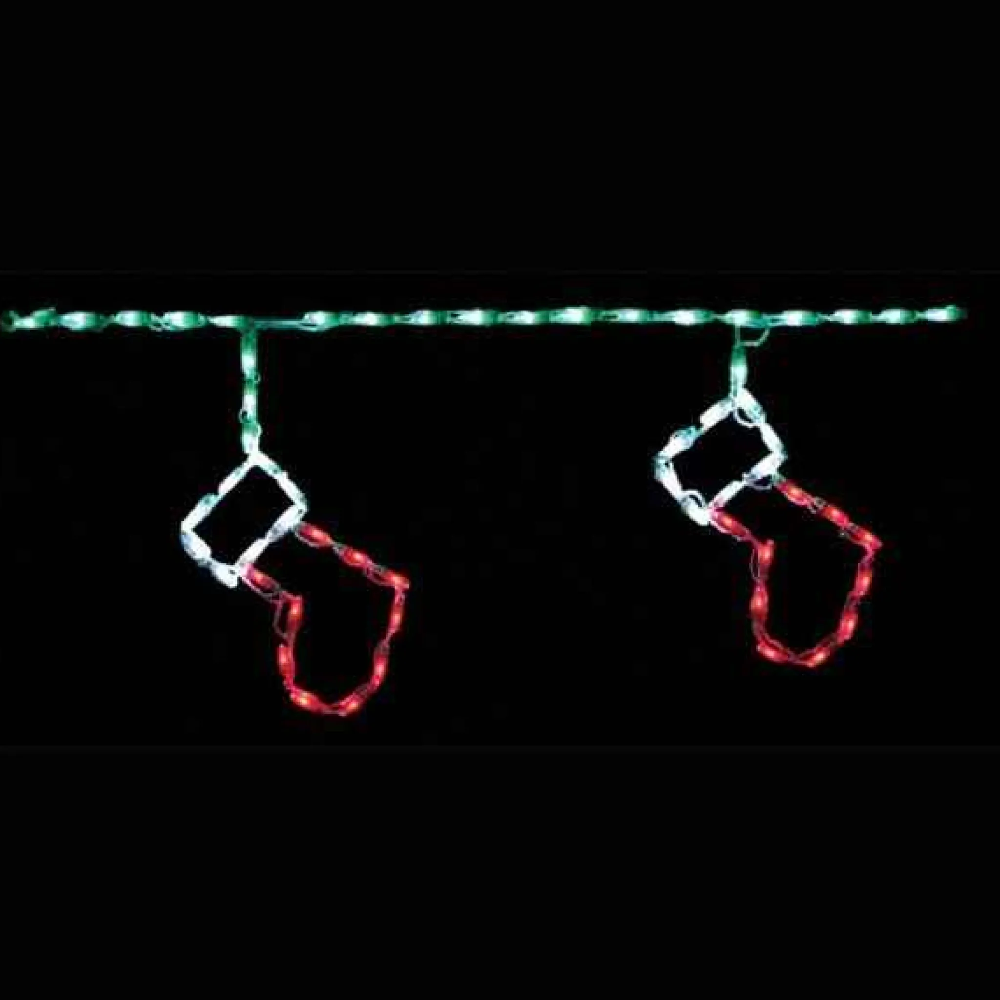 Brite Ideas Led Steel Stocking Linkable Freestyle- Set Of 12- #Led-St44