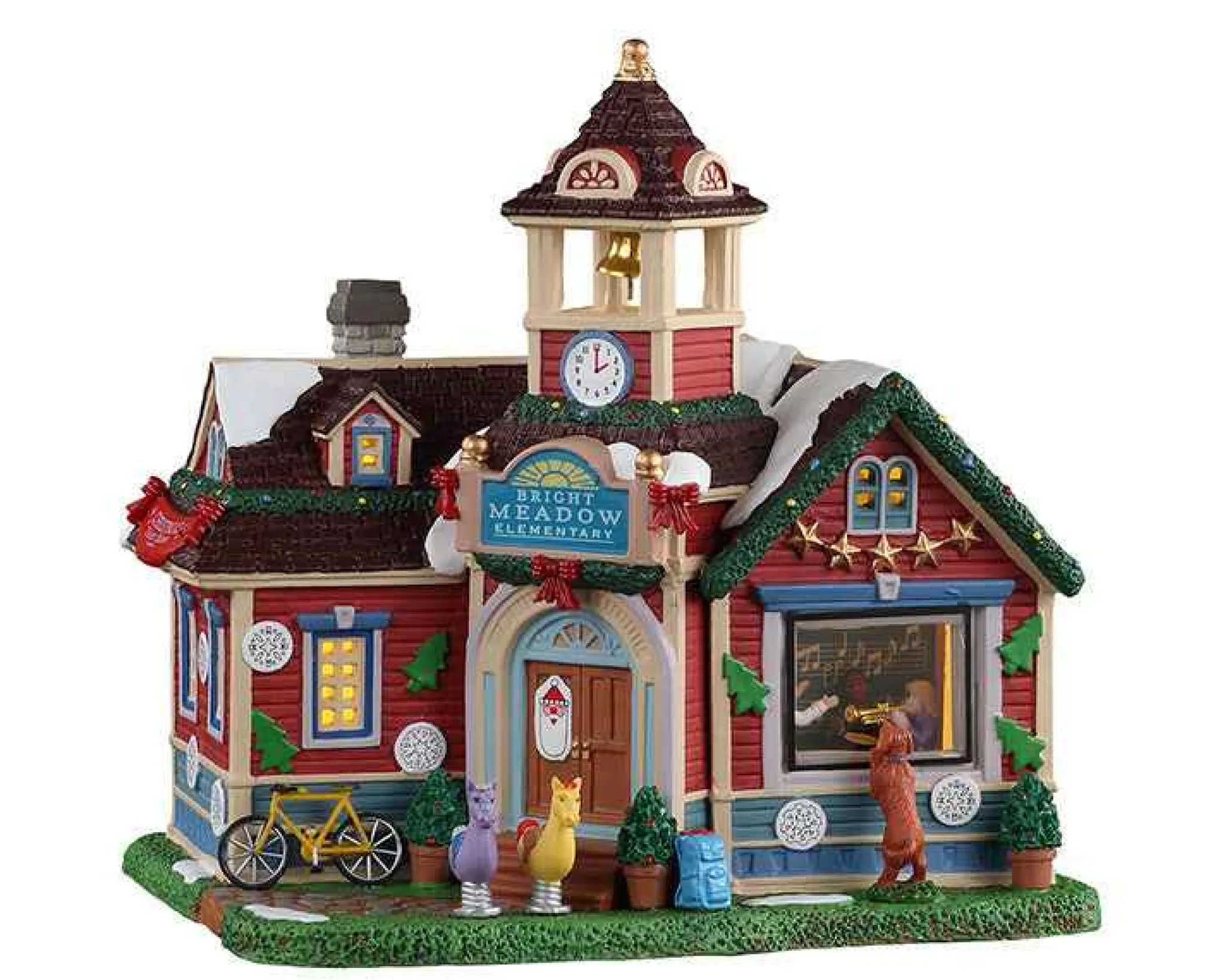 Lemax Village Collection Bright Meadow Elementary #15766