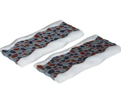 Lemax Village Collection Stone Road - Straight, Set Of 2 #34644