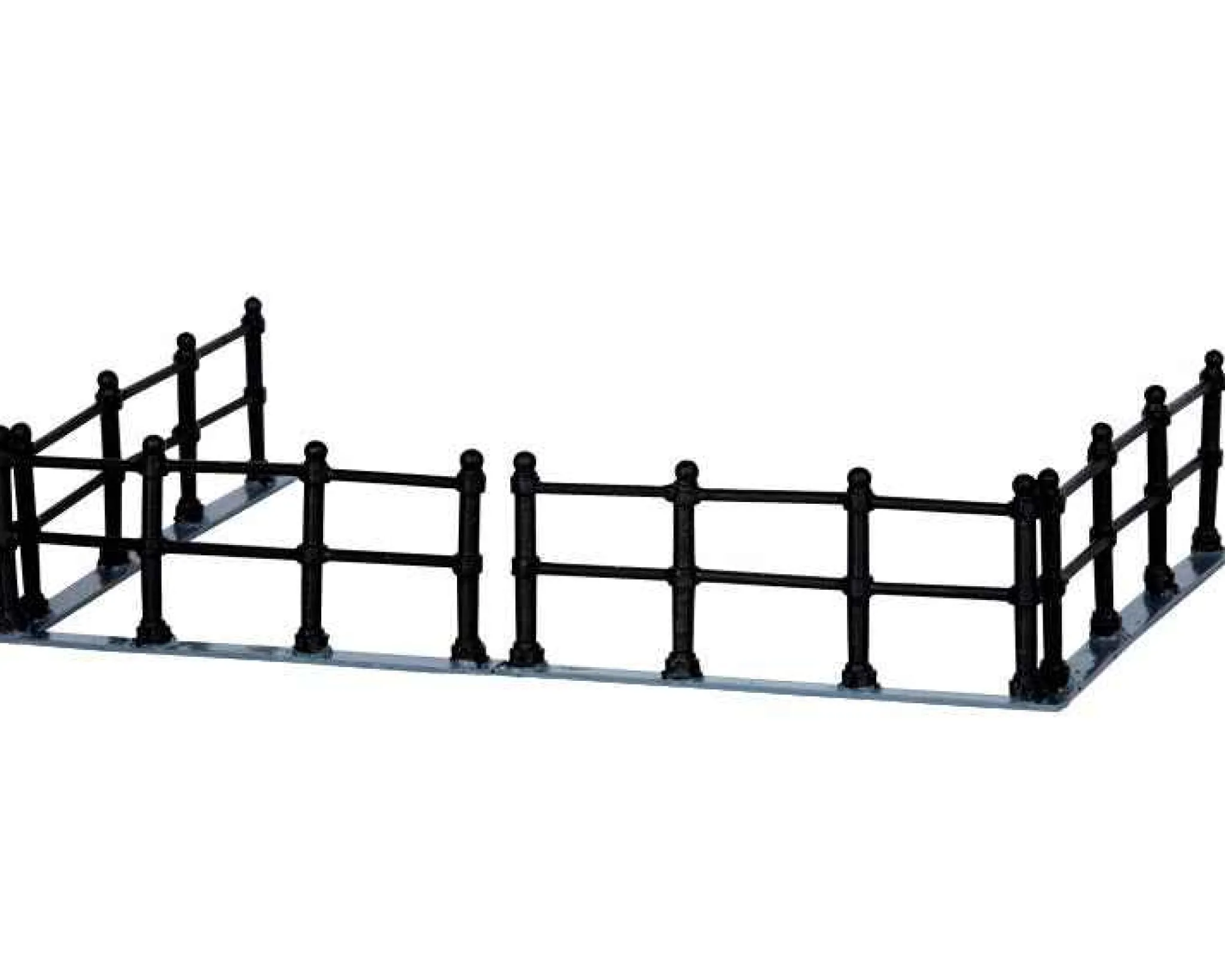 Lemax Village Collection Canal Fence, Set Of 4 #44789