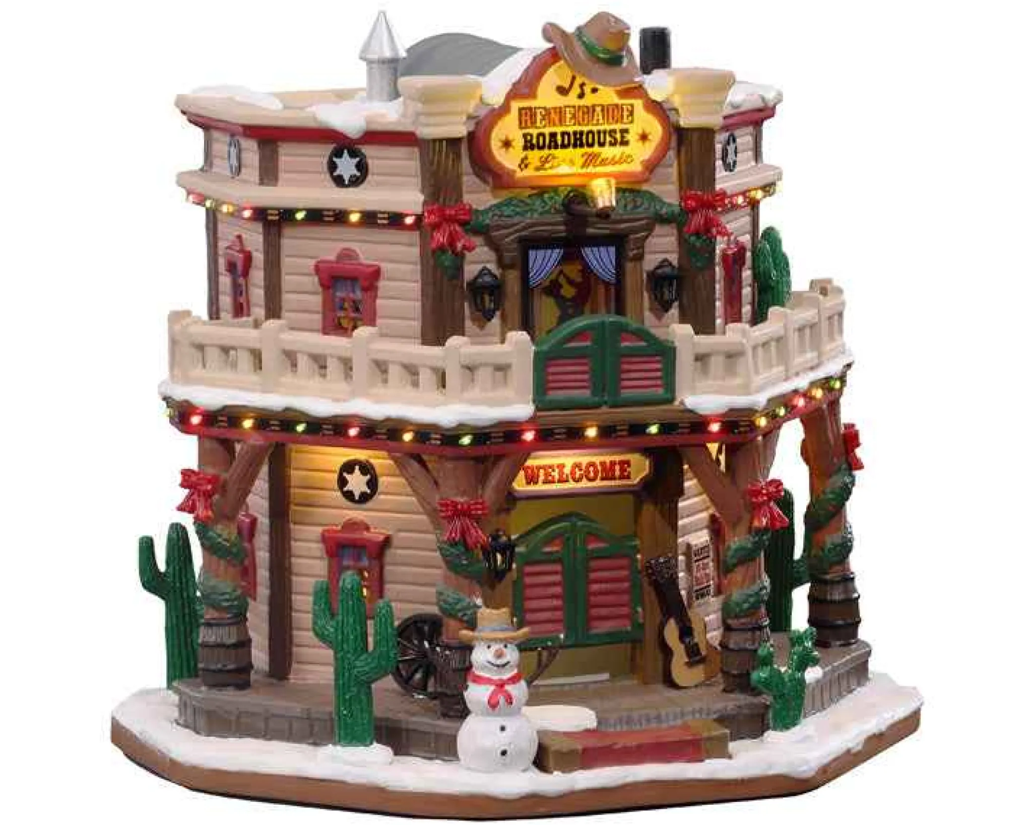 Lemax Village Collection Renegade Roadhouse, With 4.5V Adaptor #15721