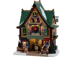 Lemax Village Collection Friendly Forest Clockworks, With 4.5V Adpator #15734