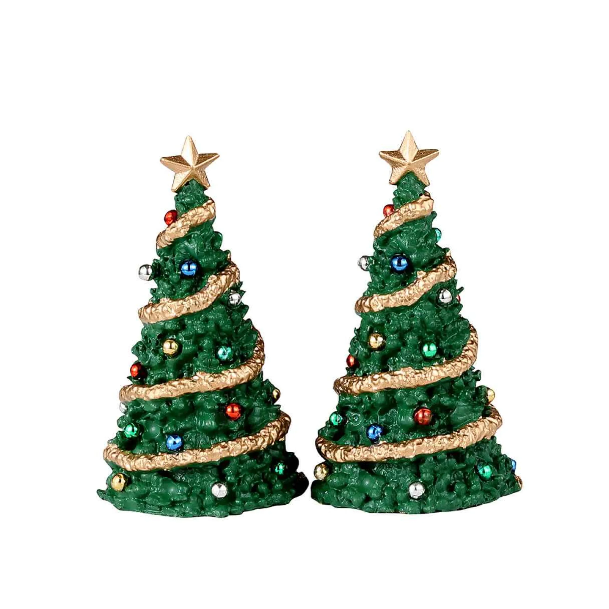 Lemax Village Collection Classic Christmas Tree, Set Of 2 #34100