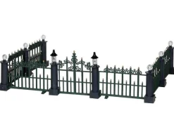 Lemax Village Collection Classic Victorian Fence, Set Of 7 #24534