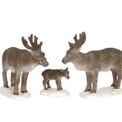 Lemax Village Collection Reindeer, Set Of 3 #62242