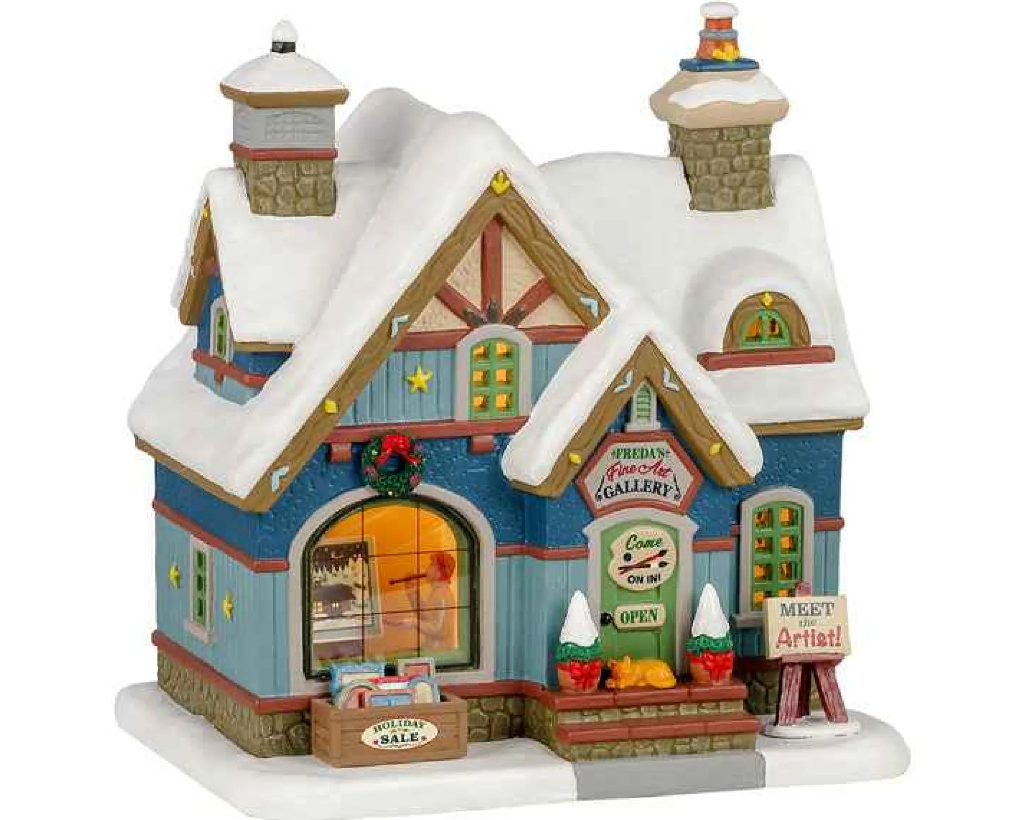 Lemax Village Collection Freda's Fine Art #15775
