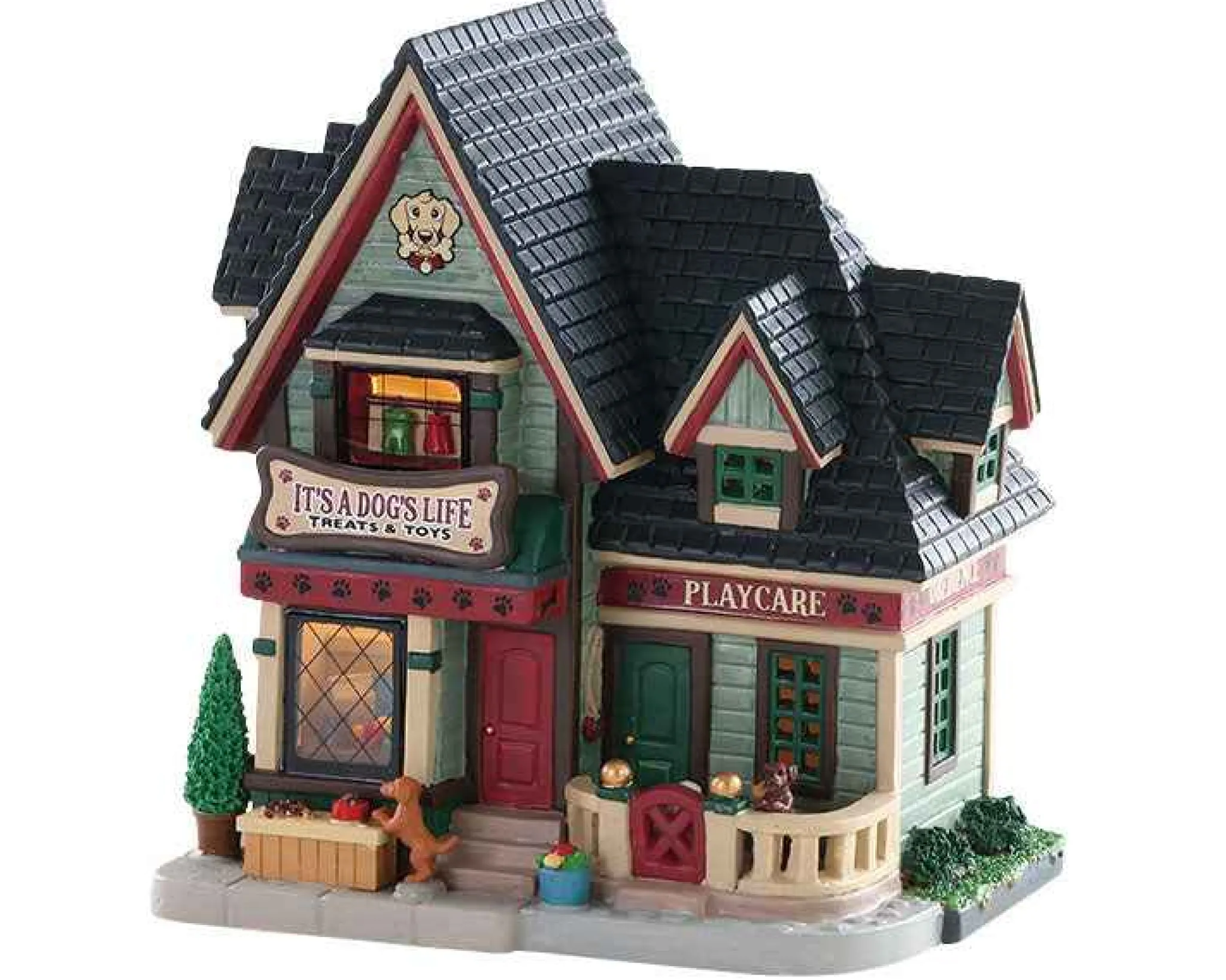 Lemax Village Collection It's A Dog's Life #85355